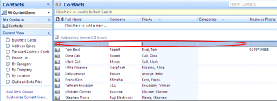 Step 5 of How to Export a vCard from Outlook 2003