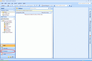 Step 1 of How to Export a vCard from Outlook 2003