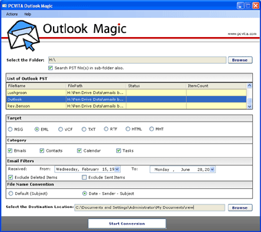 Outlook Conversion Utility has the Efficacy to Perform Quick Outlook Conversions
