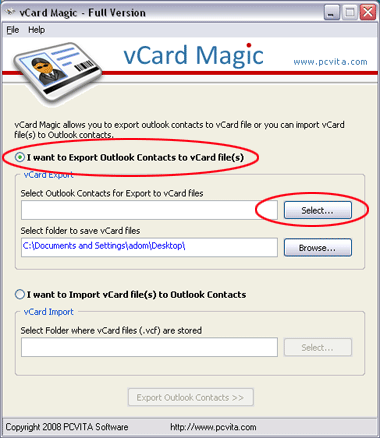 vCard Converter Software 2.7